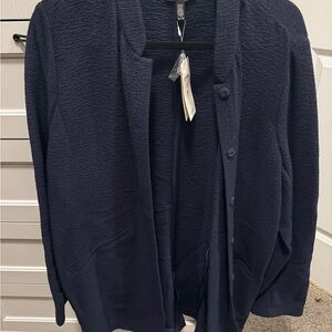 Eileen Fisher Navy Blazer -NEW!